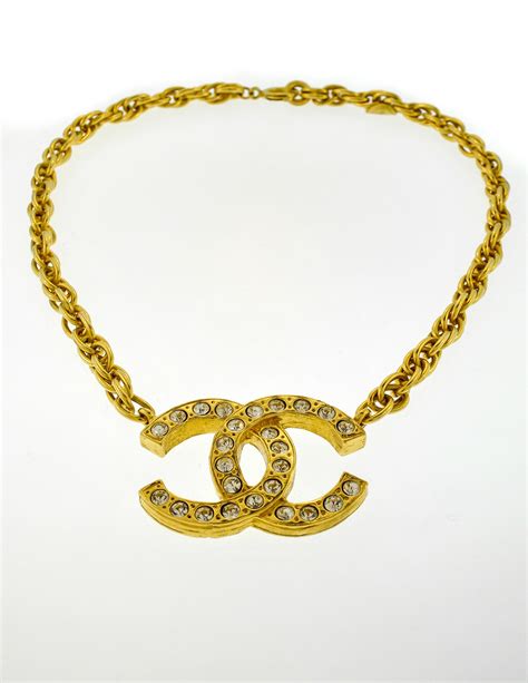 chanel novelty co vintage jewelry|authentic Vintage Chanel necklace.